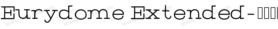 Eurydome Extended字体转换